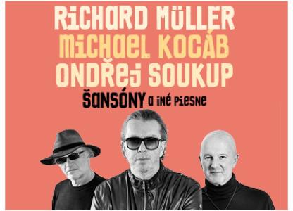 Richard Müller, Michael Kocáb a Ondřej Soukup pripravujú repertoár spoločného turné!